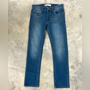 Levi 510 Skinny Boys Size 14 Regular (W27xL27) Blue Jeans